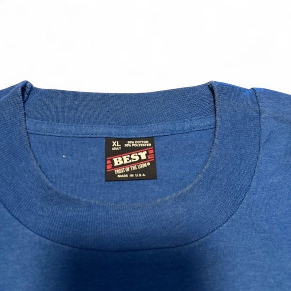 Vintage 90s Men's XL T Shirt Worlds Greatest Superdad Graphic Print - Picture 4 of 4